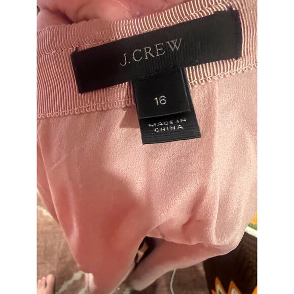 J.CREW Womens Sparkly Sequin Rose Gold Pencil Skirt Plus Size 16 - Picture 10 of 12